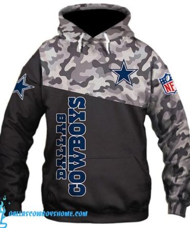 Dallas Cowboys Military Hoodies Long Sleeve