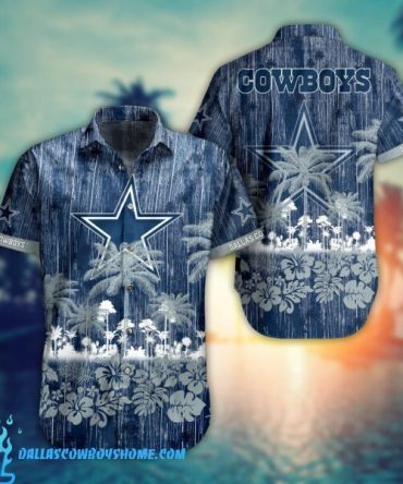 Dallas Cowboys Hawaiian Button Up Shirt