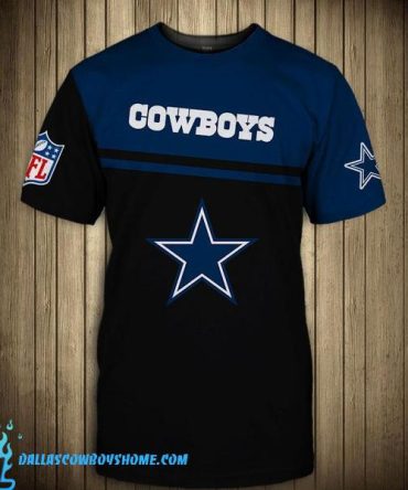 Dallas Cowboys Skull T-Shirt 3D Short Sleeve