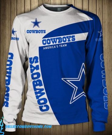 Dallas Cowboys Sweatshirt Cheap 3D Pullover Long Sleeve