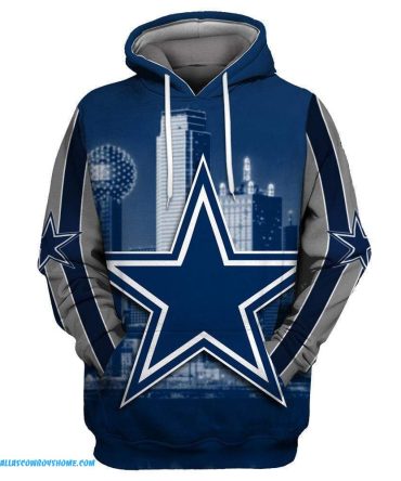 Dallas Cowboys Shadow City Hoodies
