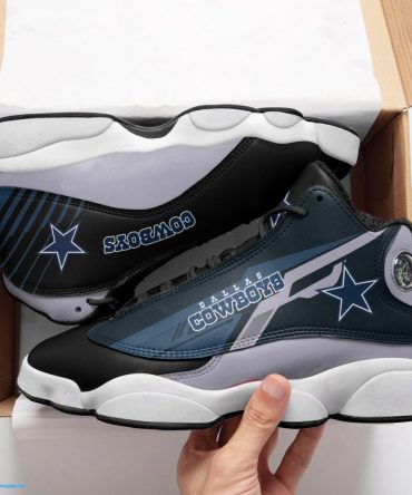 Dallas Cowboys Air Jordan 13 Sneakers Sport Shoes
