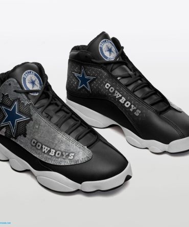 Dallas Cowboys Jordan 13 black custom