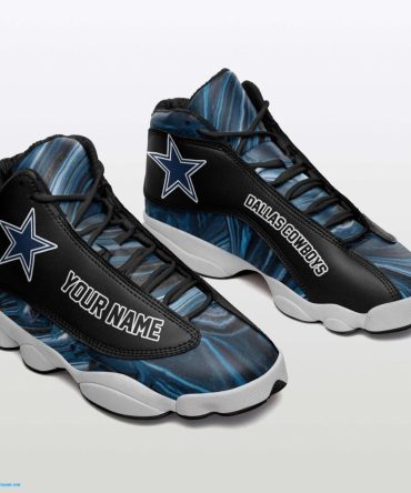 Dallas Cowboys Jordan 13 blue custom for sale