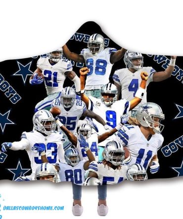 Dallas Cowboys blanket hoodie football team