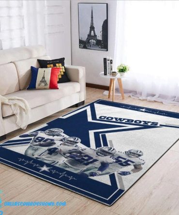 Dallas Cowboys bathroom rug set