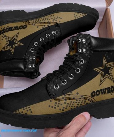 Dallas Cowboys boots camo style