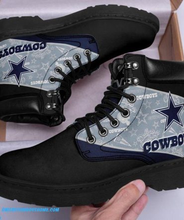 Dallas Cowboys boots sticker print full