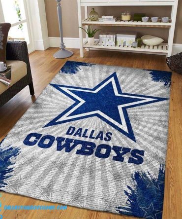 Dallas Cowboys field rug