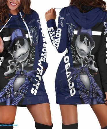 Dallas Cowboys hoodie dress custom jack skellington