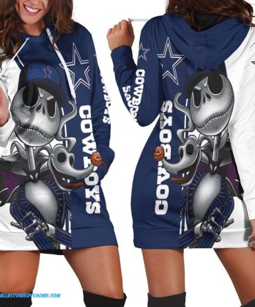 Dallas Cowboys hoodie dress jack skellington and zero