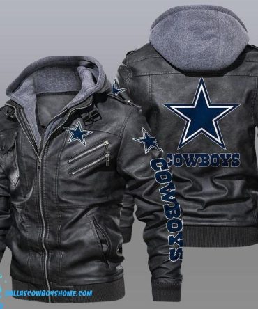 Dallas Cowboys leather coat