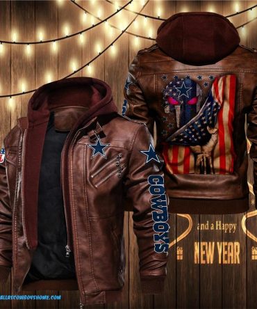 Dallas Cowboys leather jacket custom American