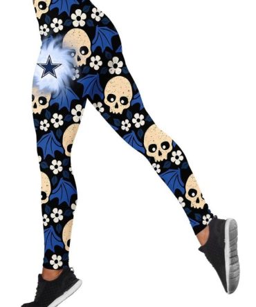 Dallas Cowboys leggings skull print full 3D