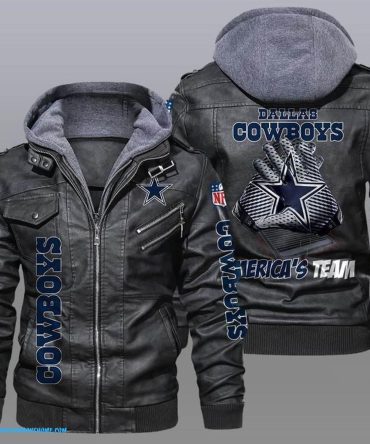 Dallas Cowboys mens leather jacket
