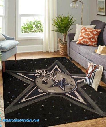 Dallas Cowboys rug helmet custom classic style