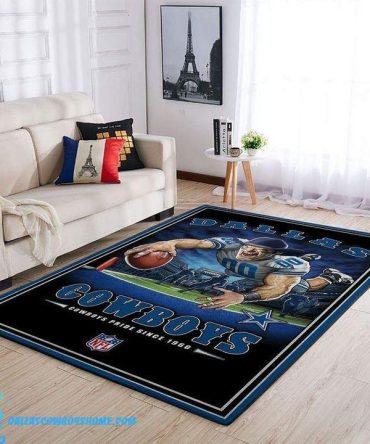 Dallas Cowboys rug icon custom with ruby