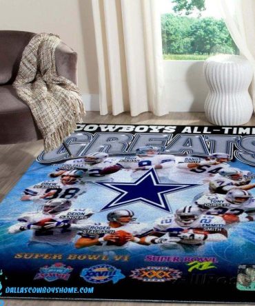Dallas Cowboys rug legend team