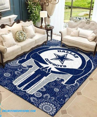 Dallas Cowboys rug skull custom 3D