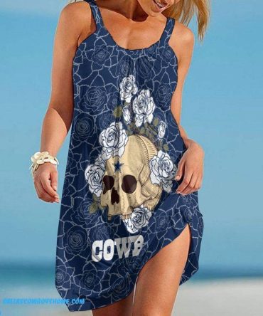 Dallas Cowboys womens dress hippie