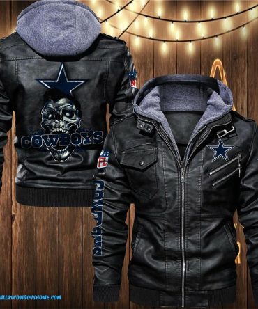 Real leather Dallas Cowboys jacket