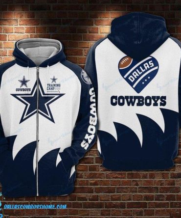 women's Dallas Cowboys full-zip hoodie