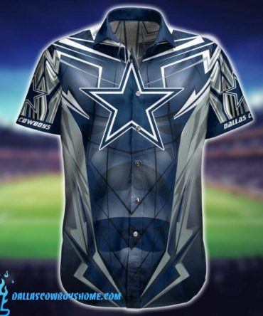 Cowboys Men's Hawaiian Shirt Short Sleeve