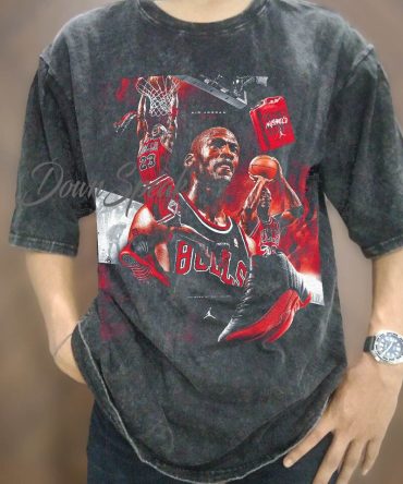 Vintage Wash Michael Jordan T-Shirt, Basketball Shirt, Michael Jordan, Michael Jordan Graphic Tee,  Oversized Sport T-Shirt