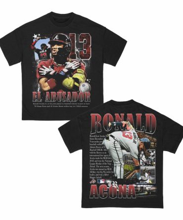 Ronald Acuna Jr Vintage Atlanta Braves Tshirt