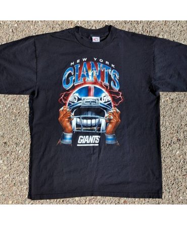 Vtg 1990S Nfl New York Giants Football True Fan T-Shirt Size (Xl)