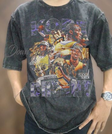Vintage Wash Kobe Bryant T-Shirt, 90S Graphic Style Kobe Bryant Oversized Tshirt, Vintage Retro Basketball Shirt, Vintage Sports Gift