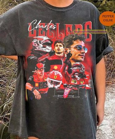 Limited Charles Leclerc Shirt, Vintage Charles Leclerc Shirt, Unisex Shirt