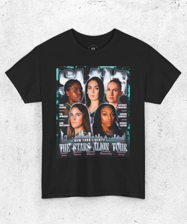 Sabrina Ionescu & Breanna Stewart Shirt, New York Liberty Magazine Cover T-Shirt, Unisex Sports Tee, Vintage Retro Basketball Streetwear