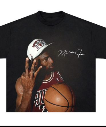 Michael Jordan 3 Peat Graphic T Shirt