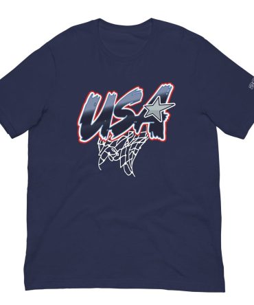 2024 Usa Olympic Basketball Graphic T Shirt