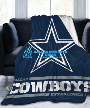 Large Dallas Cowboys blanket