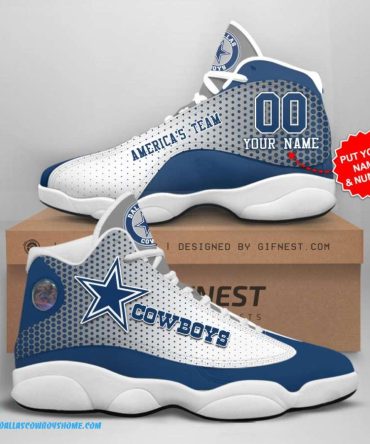 Dallas Cowboys Custom Air Jordan Shoes