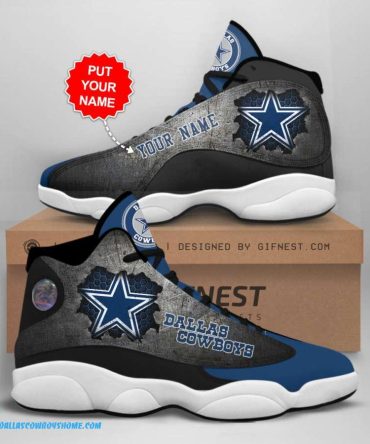 Dallas Cowboys Custom Jordan Shoes